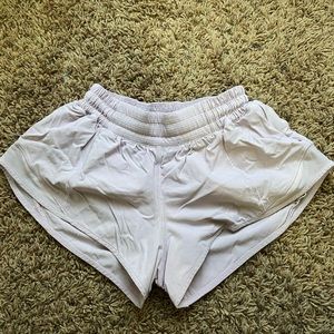 lilac purple lululemon shorts